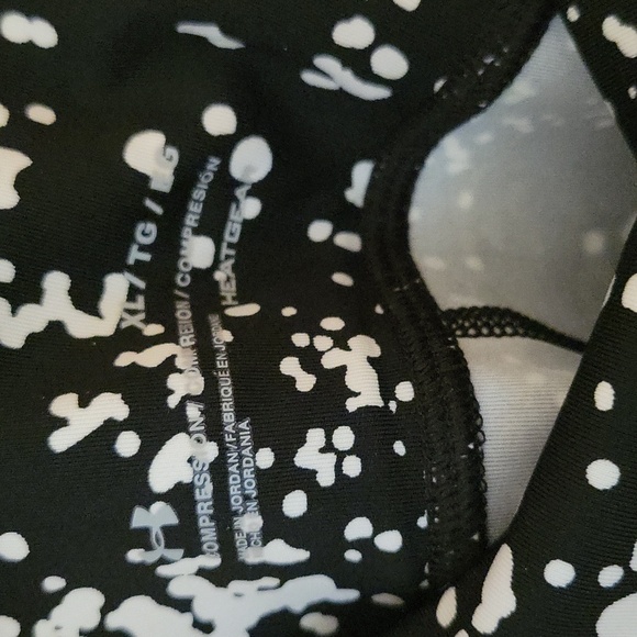 NWOT Under Armour Cropped Compression leggings w inner drawstring sz XL - Picture 2 of 4